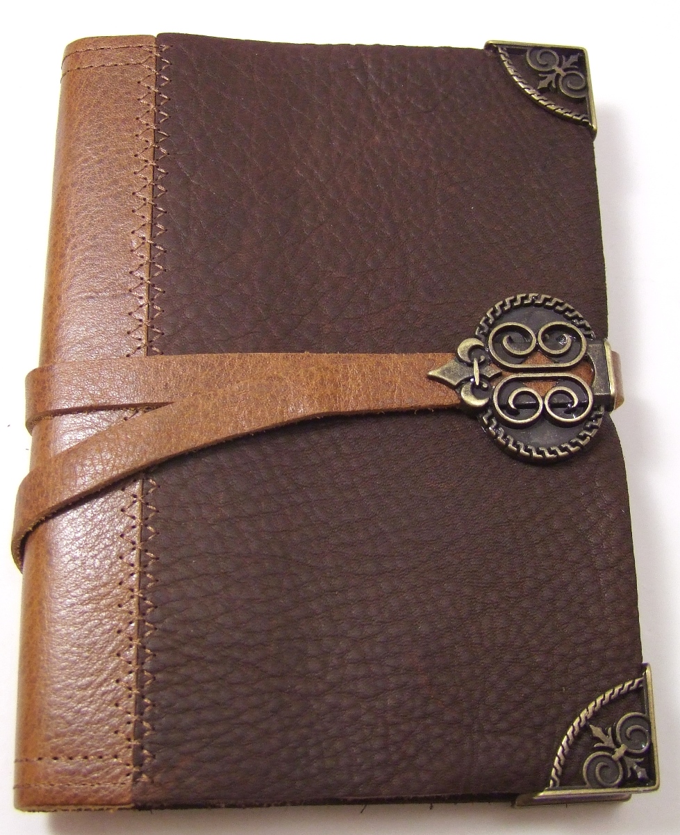 Lederbuch 12x17cm "Impero", h-s