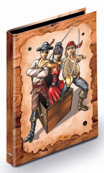A4 Ringbuch "Piraten"