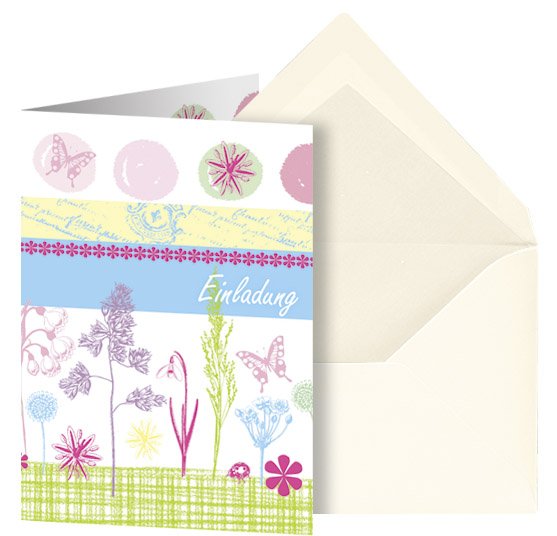 Einladungsset "Primavera"