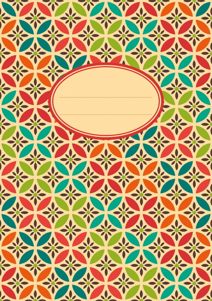 A6 Notizheft "Retro"