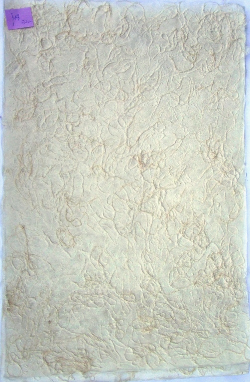 Daphnebogen Bhutan ca. 56x76cm "Welle", weiß