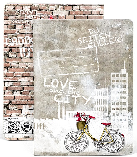 A5 Notizheft "West Wall"